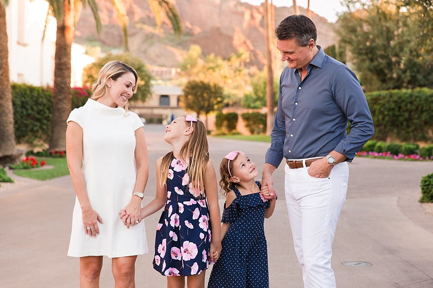 Leah Hope Photography | Scottsdale Paradise Valley Arizona Montelucia Resort Camelback Mountain Family Pictures