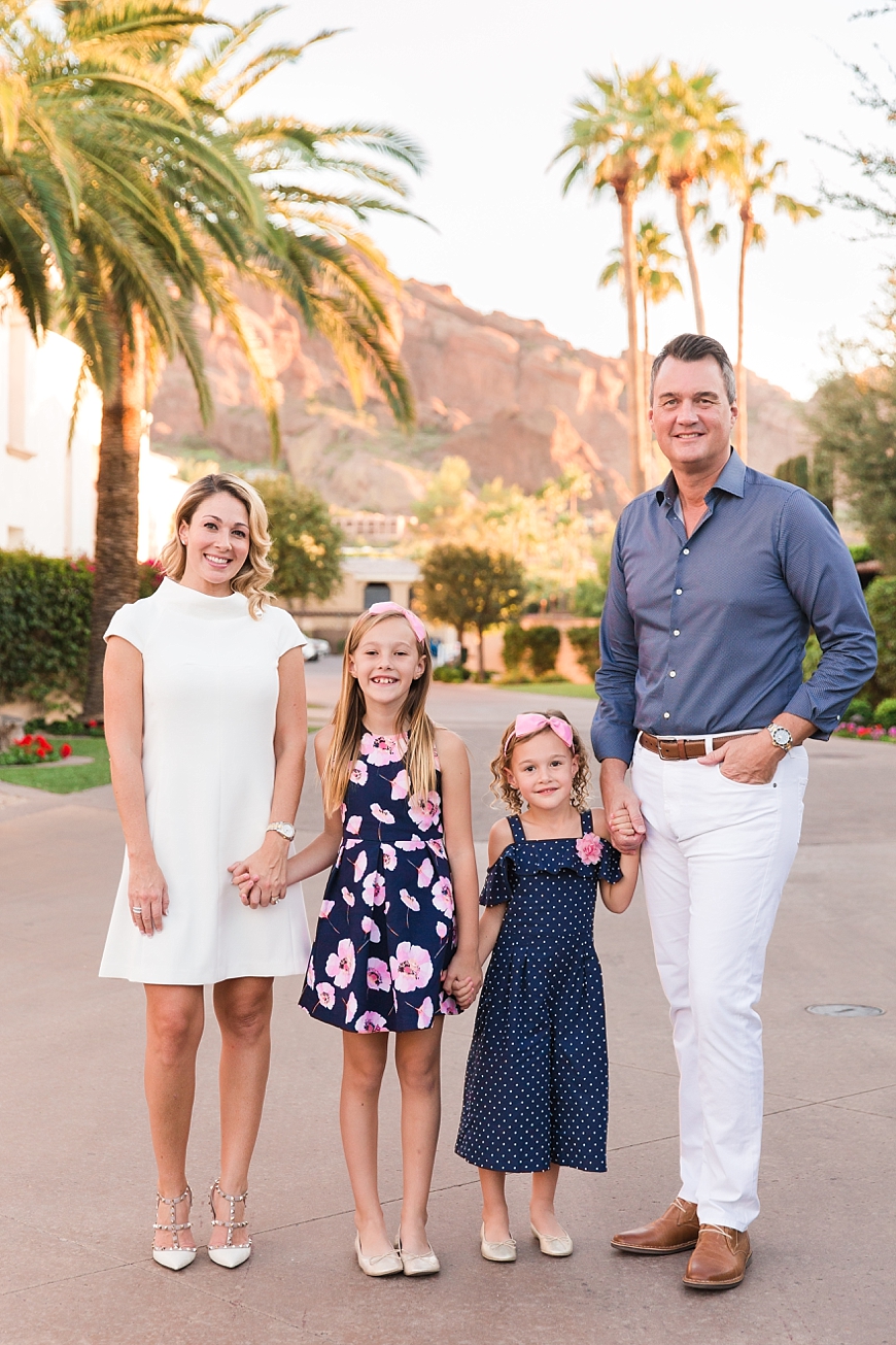 Leah Hope Photography | Scottsdale Paradise Valley Arizona Montelucia Resort Camelback Mountain Family Pictures