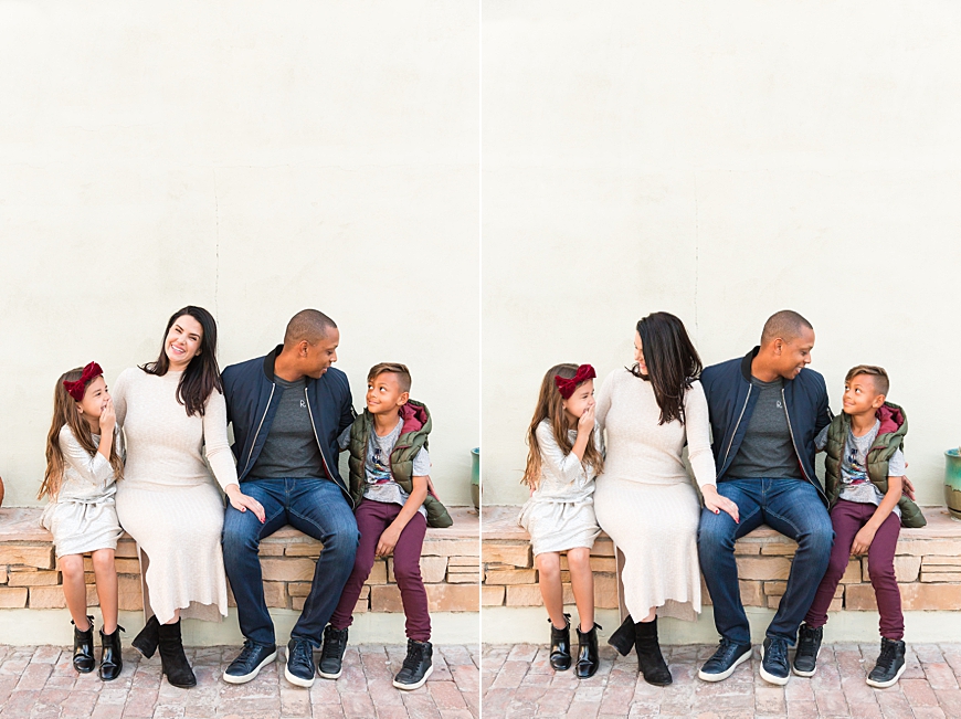Leah Hope Photography | Old Town Scottsdale Arizona Vine Wall Family Pictures