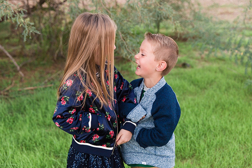 Leah Hope Photography | Scottsdale Phoenix Arizona Green Desert Family and Cousin Pictures