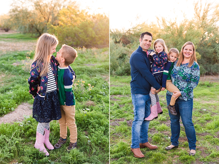 Leah Hope Photography | Scottsdale Phoenix Arizona Green Desert Family and Cousin Pictures