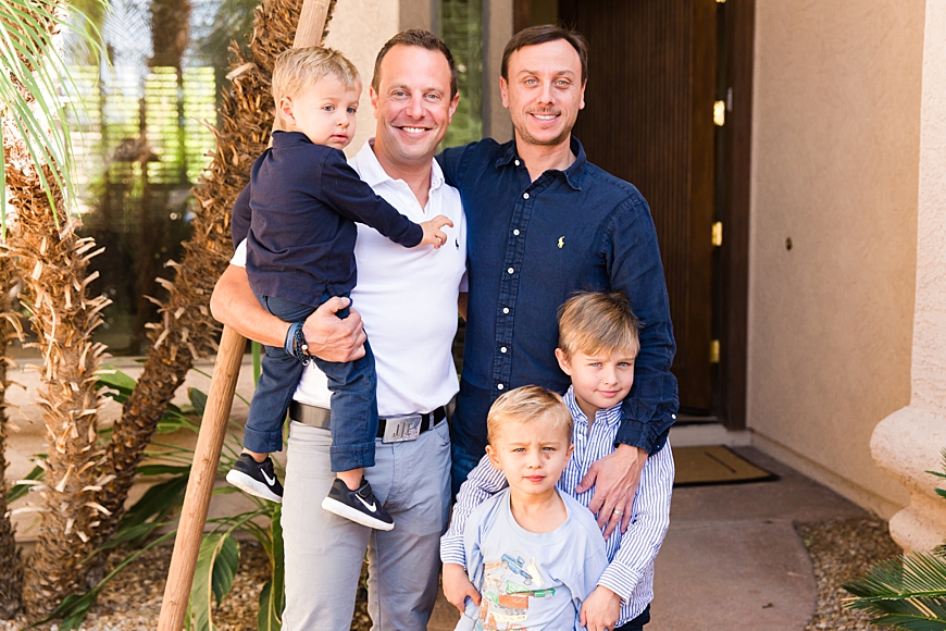 Leah Hope Photography | Scottsdale Phoenix Arizona Home Front Yard Family Pictures