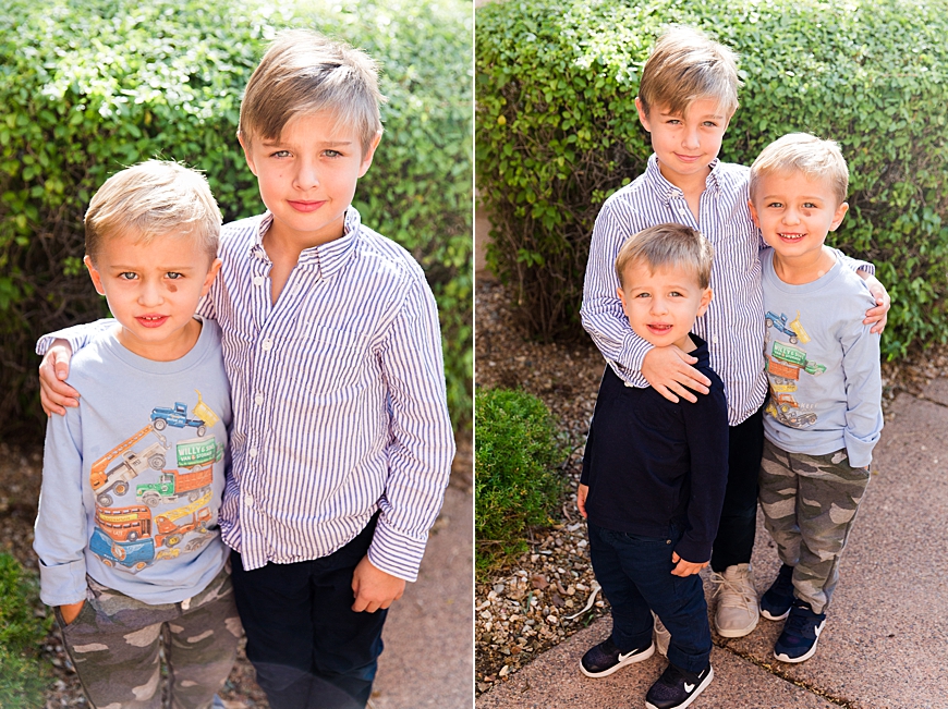 Leah Hope Photography | Scottsdale Phoenix Arizona Home Front Yard Family Pictures