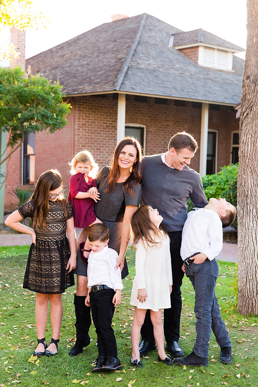 Leah Hope Photography | Downtown Phoenix Arizona Heritage Square Fall Family Pictures
