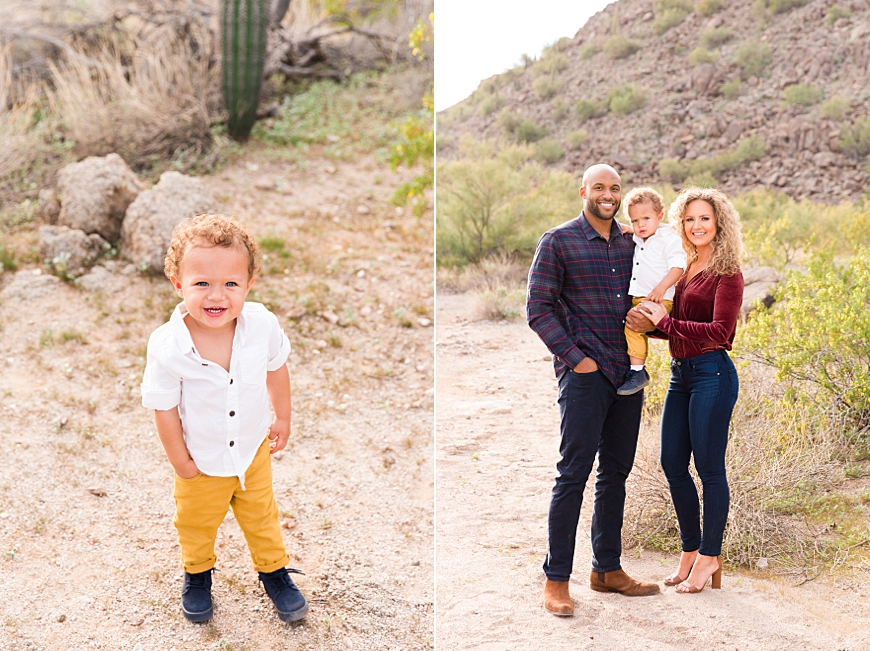 Leah Hope Photography | Phoenix Scottsdale Arizona Desert Mountain Cactus Family Head Shot Pictures