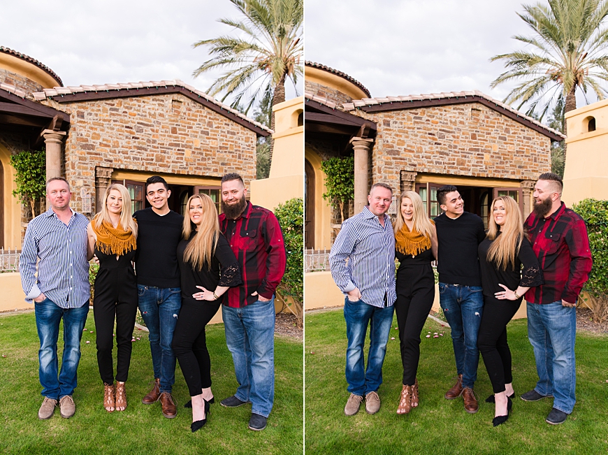 Leah Hope Photography | Scottsdale Phoenix Peoria Arizona Home Front Yard Back Yard Italian Inspired Family Reunion Pictures