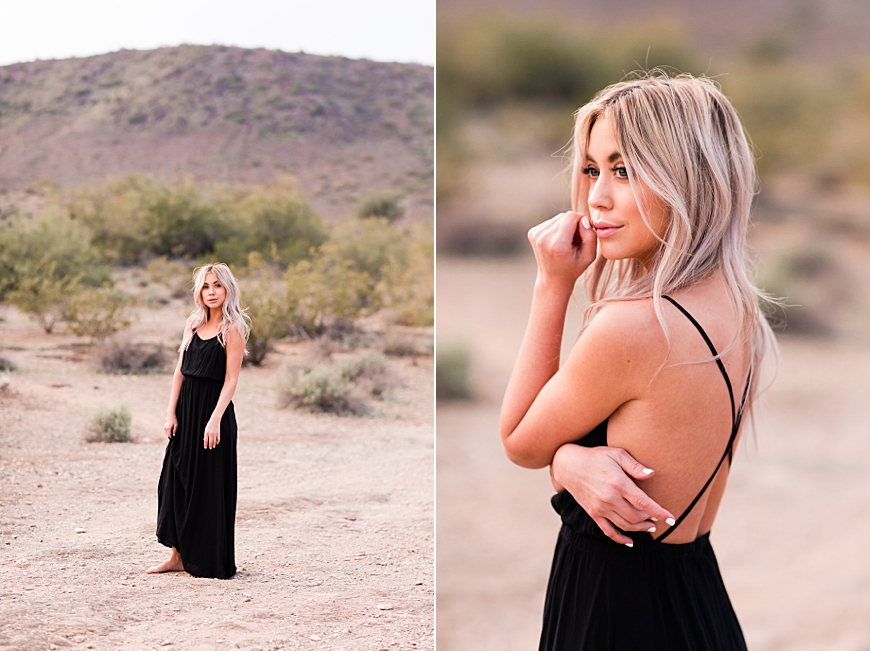 Leah Hope Photography | Scottsdale Phoenix Desert Cactus Garden Fashion Modeling Portraits