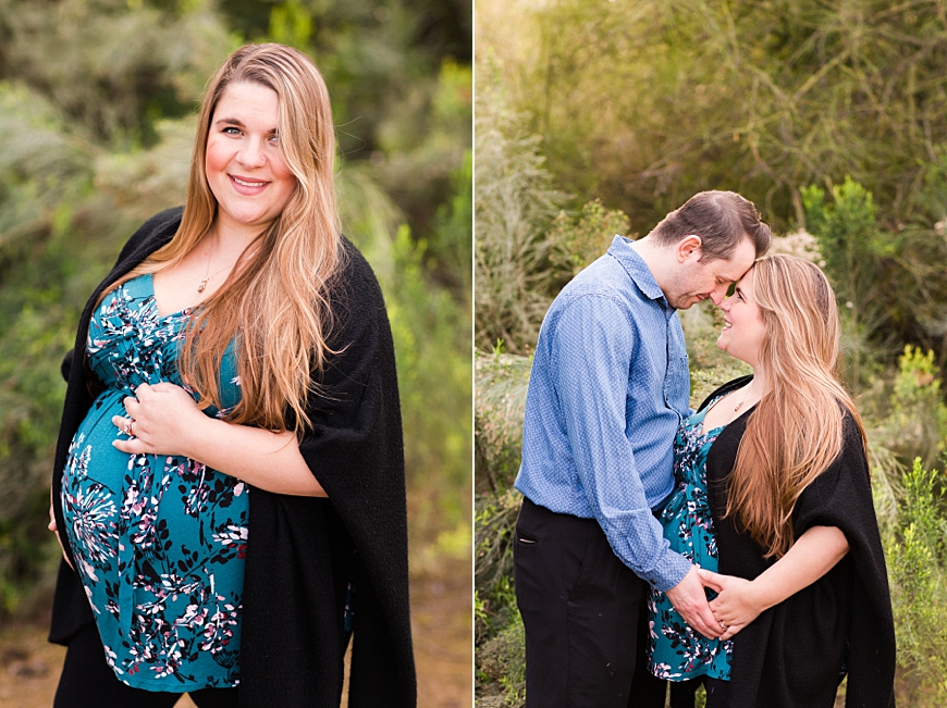 Leah Hope Photography | Scottsdale Phoenix Arizona Nature Maternity Bump Pregnancy Couple Pictures