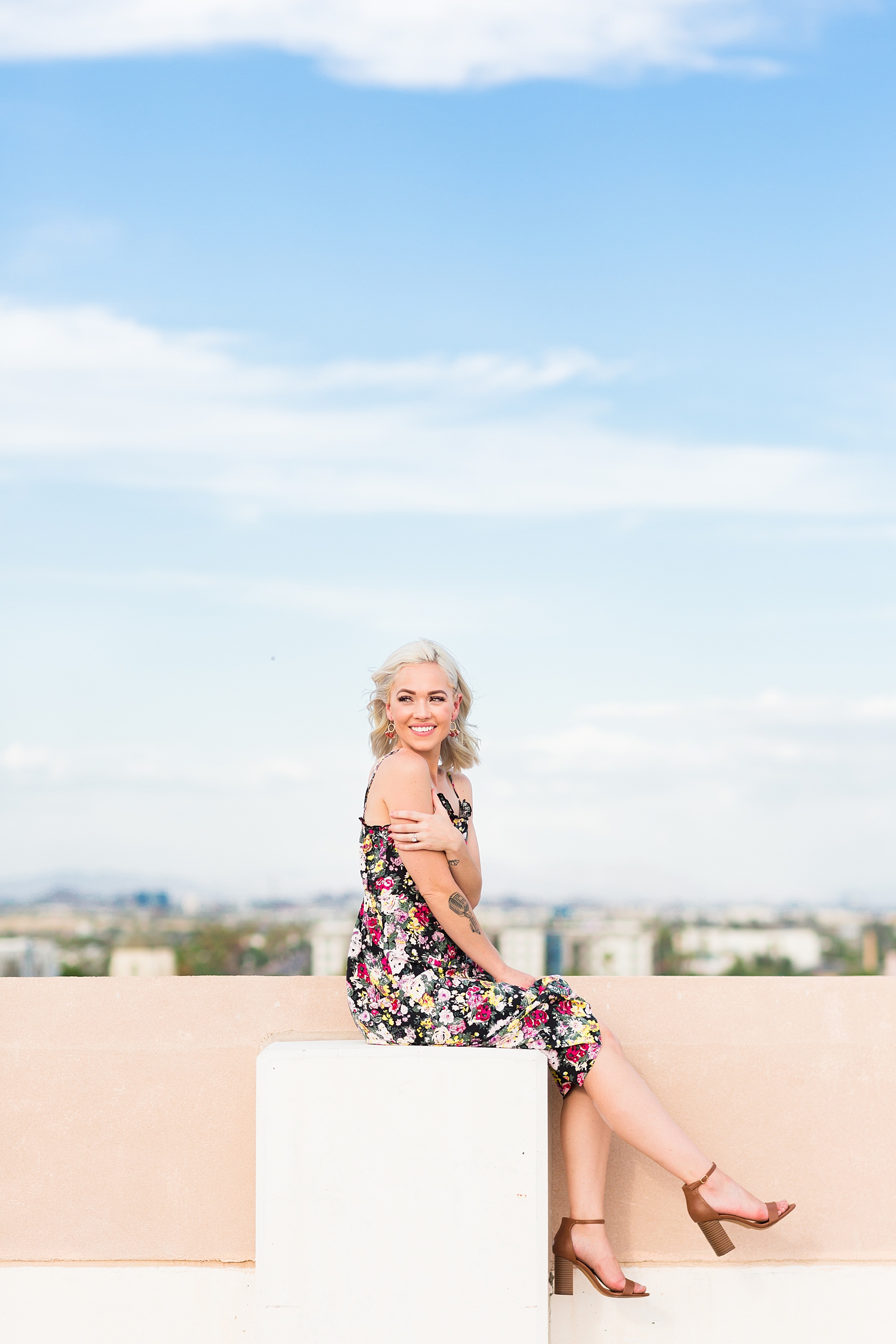 Leah Hope Photography | Downtown Phoenix Arizona Science Center Rooftop Fashion Modeling Pictures