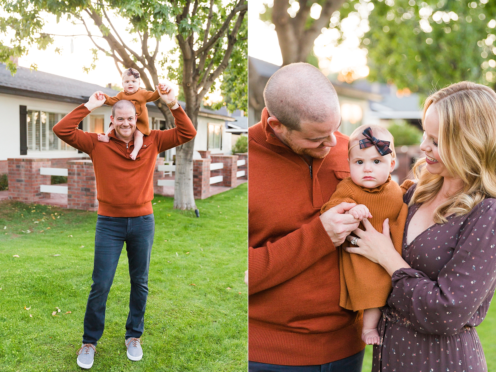 Leah Hope Photography | Scottsdale Phoenix Arizona | Backyard Home Lifestyle Session | Family Pictures | What to Wear