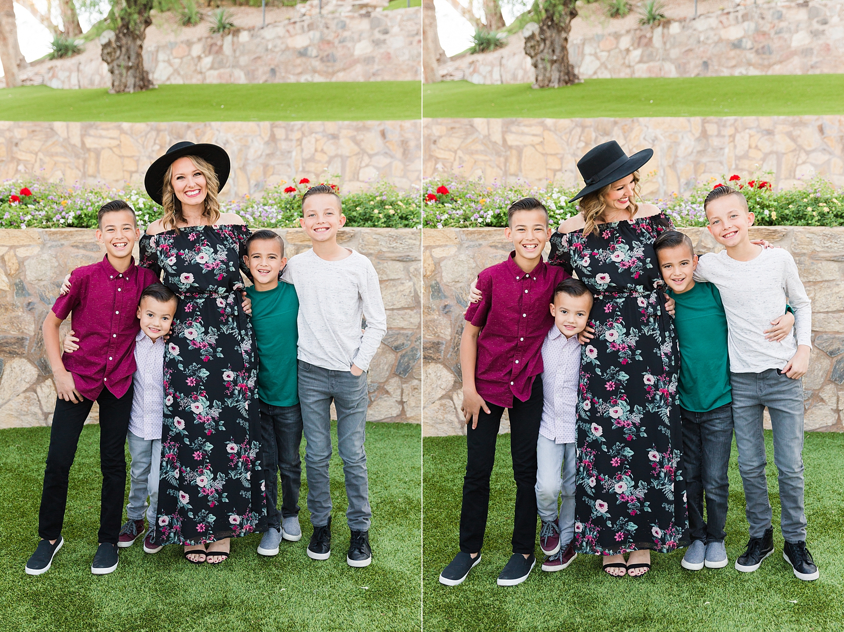 Leah Hope Photography | Scottsdale Phoenix Arizona | Wrigley Mansion | Mediterranean Architecture | Family Pictures | What to Wear | Family Poses | Child Photos
