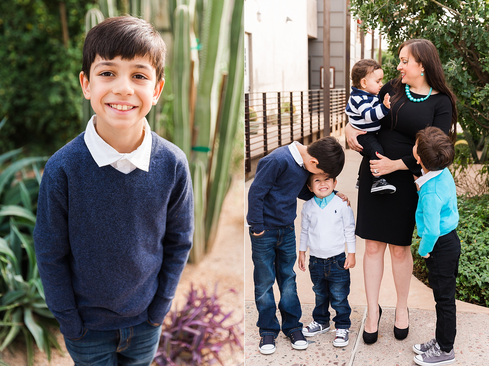 Leah Hope Photography | Scottsdale Phoenix Arizona | DC Ranch Marketplace | Family Pictures | What to Wear | Family Poses