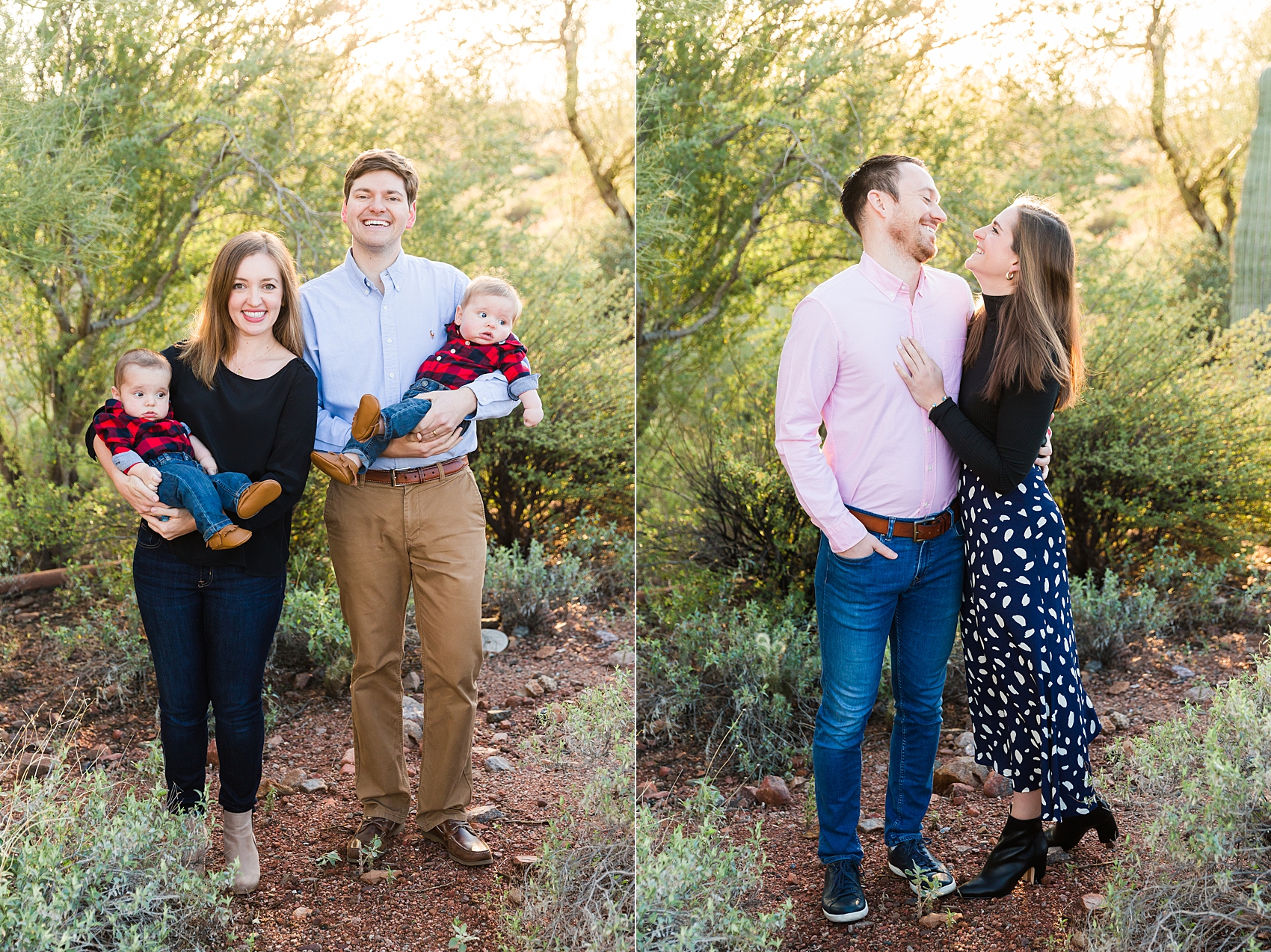 Leah Hope Photography | Scottsdale Phoenix Arizona | Fountain Hills Home Backyard Session | Extended Family Pictures