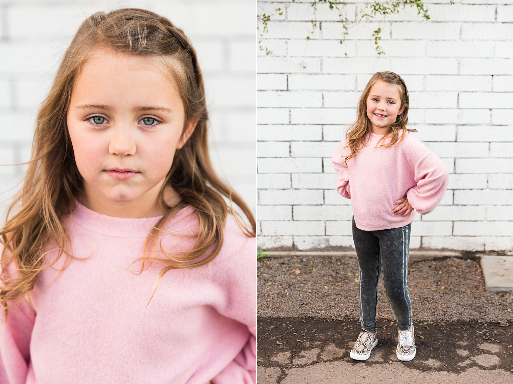 Leah Hope Photography | Scottsdale Phoenix Arizona Photographer | Downtown Phoenix | Family Pictures | Family Photos | What to Wear | Family Poses | Phoenix Police Officer | Pops of Pink