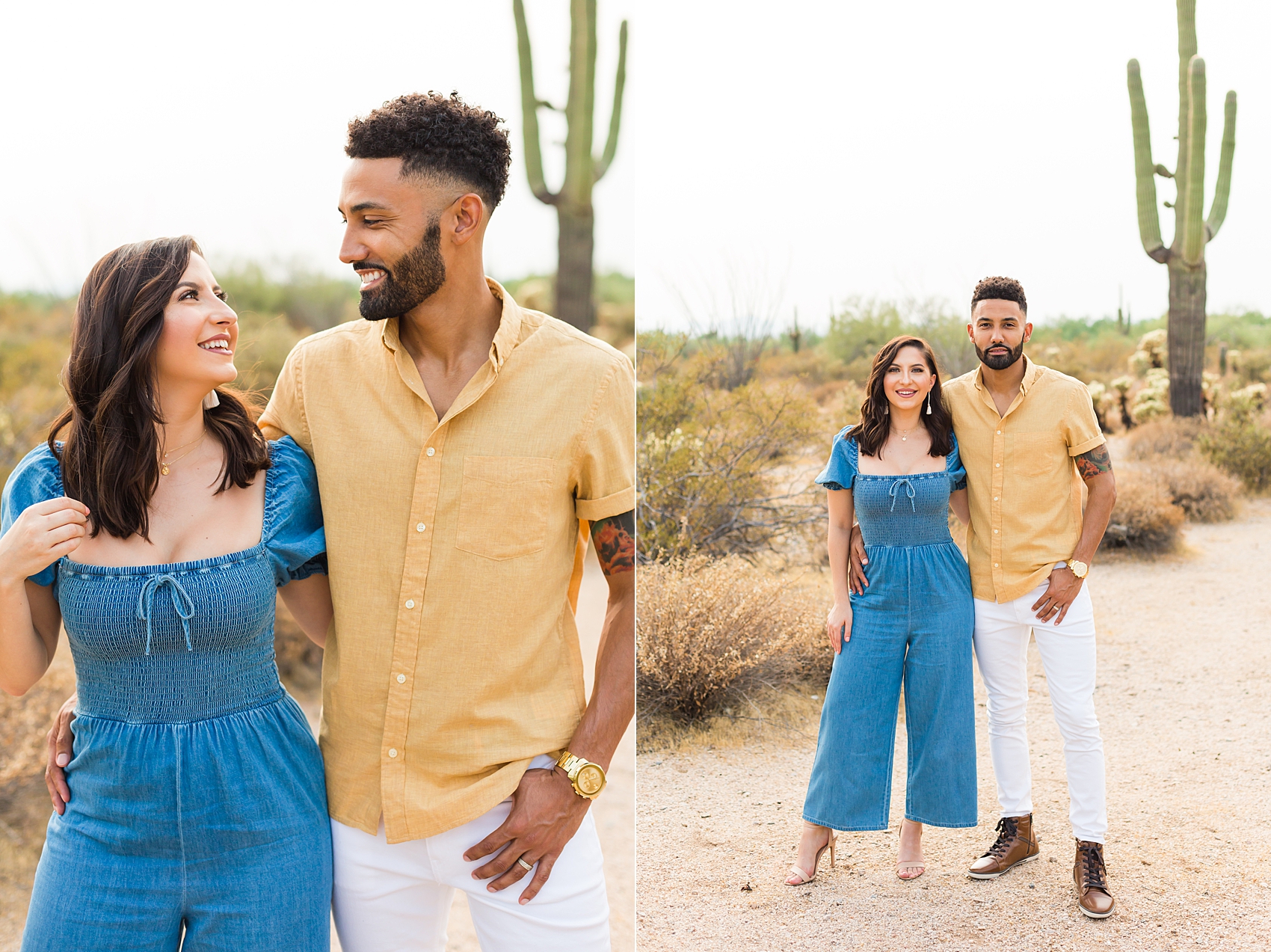 Leah Hope Photography | Scottsdale Phoenix Arizona | Desert Landscape Cactus Scenery | Couple Photos | In Love | Romantic Couple Pictures | Baby Announcement | Baby Surprise | What to Wear | How to Pose | Couple Poses | Portrait Photographer | Engagement Photography 