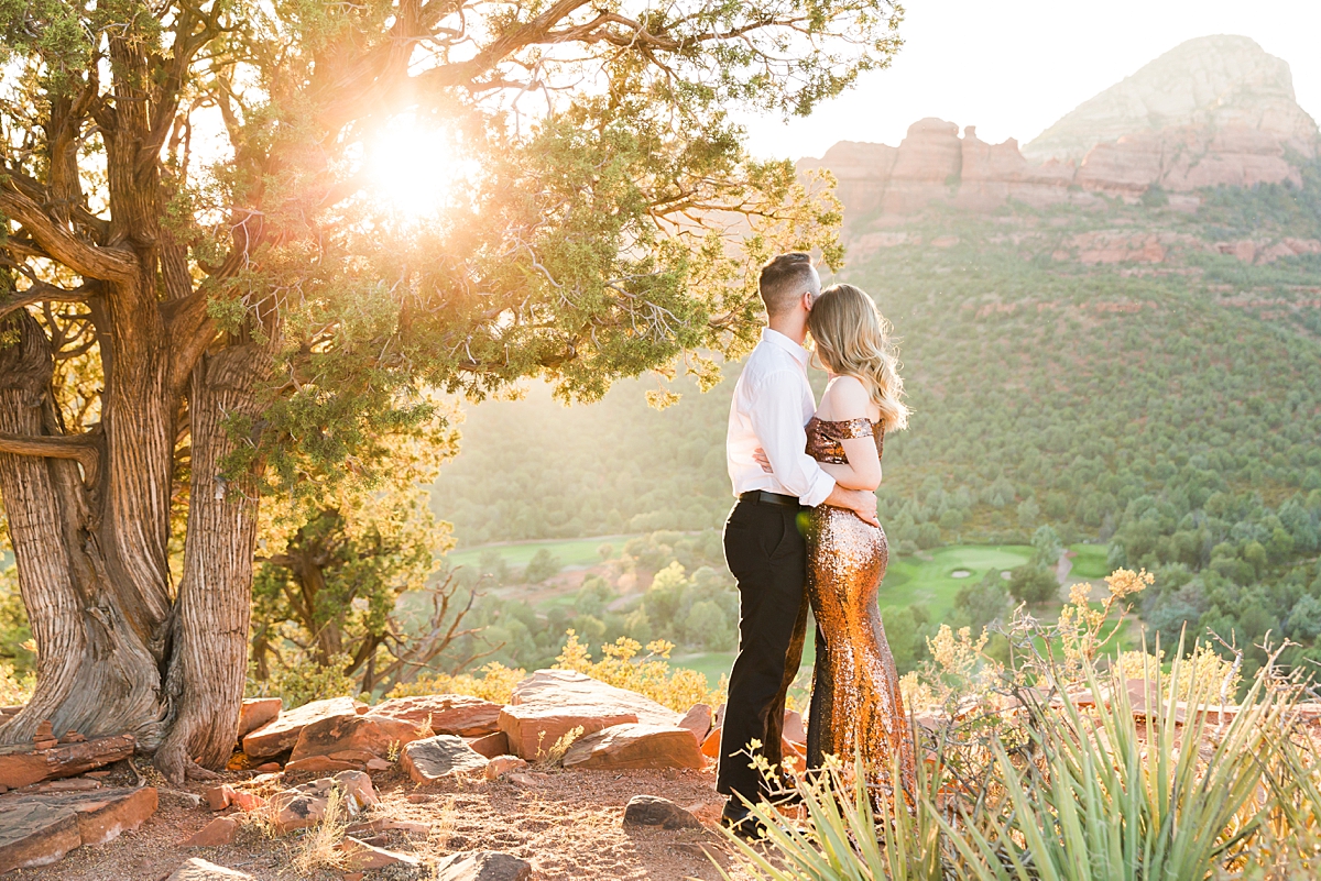 Leah Hope Photography | Scottsdale Arizona Engagement Photographer | Sedona Arizona Engagement Photos | Red Rock Desert Mountains | Summer Creek Water | Couple Photos | Engagement Photos | Engaged | What to Wear | How to Pose | Couple Poses | Engagement Posing | Portrait Photographer | Engagement Photography | Outfit and Styling Ideas | Romantic Engagement Session