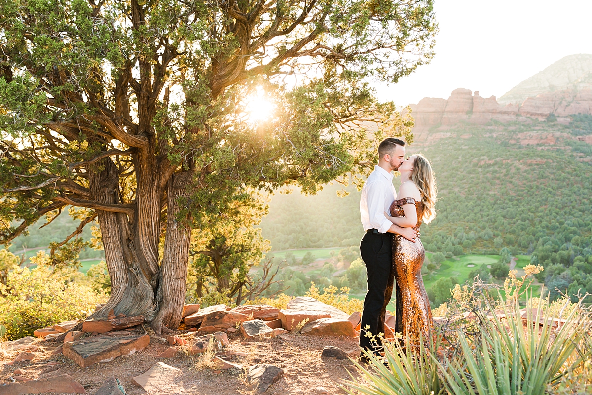 Leah Hope Photography | Scottsdale Arizona Engagement Photographer | Sedona Arizona Engagement Photos | Red Rock Desert Mountains | Summer Creek Water | Couple Photos | Engagement Photos | Engaged | What to Wear | How to Pose | Couple Poses | Engagement Posing | Portrait Photographer | Engagement Photography | Outfit and Styling Ideas | Romantic Engagement Session